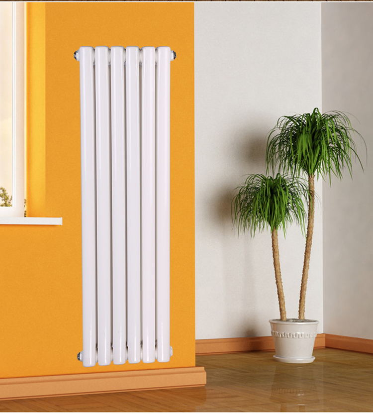 暖气片家用钢制二注水暖散热器散热片壁挂式集中供暖天然气炉取暖 中