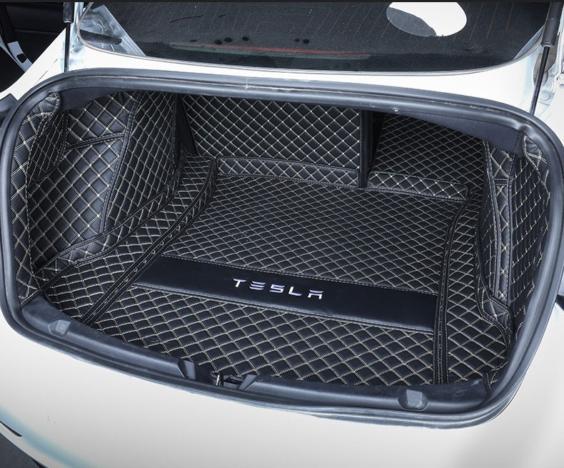 特斯拉model3后备箱垫全包围192021款新能源电动车model3专用汽车尾箱