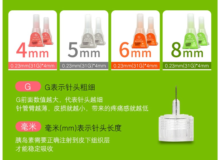 性胰岛素注射笔针头诺和笔针 【双月量】31g*5mm*140支【图片 价格