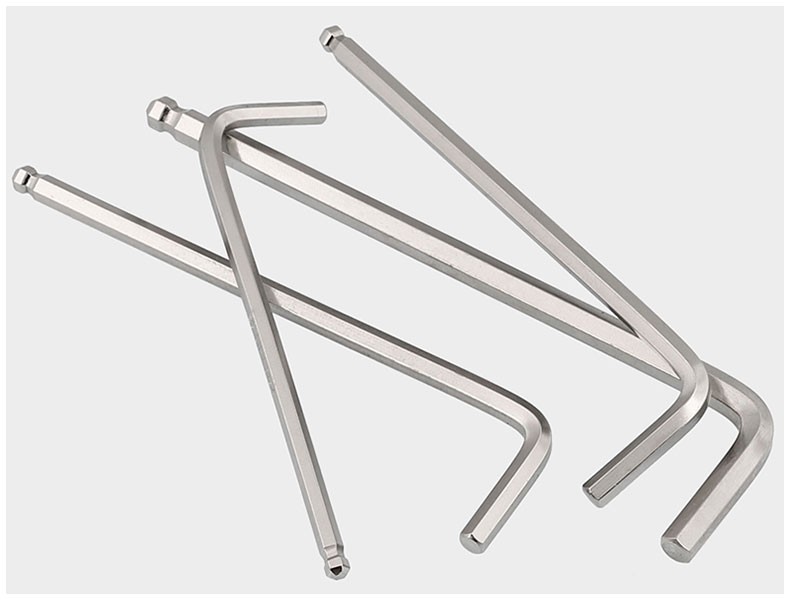 s2加硬l型六角匙内六角扳手单个内六方螺丝刀内六角扳手2.5/3/6mm天卓