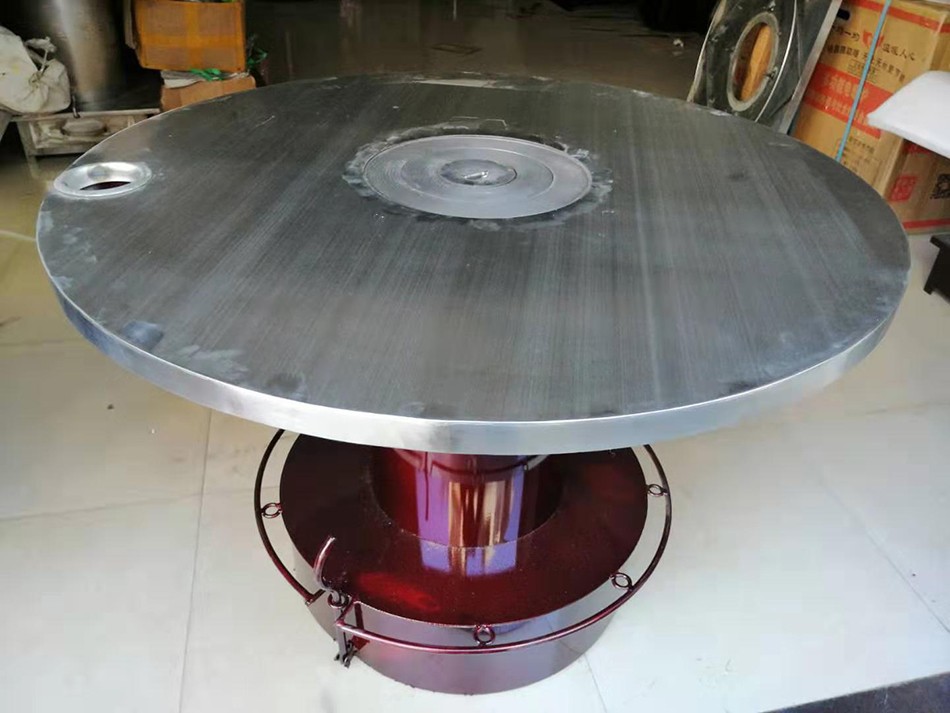 厂家直销加厚贵州回风炉子铁炉子家用取暖炉烤火炉煤炭炉圆形炉面i板