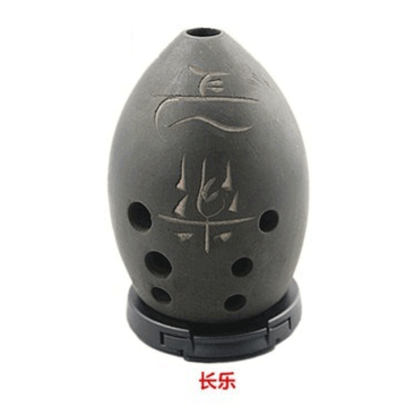 陶埙初学者入门陨演奏埙调陶损乐器埙八孔梨形陨殒梅花无底座袋子指法