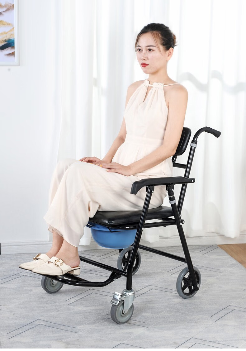 坐便椅 可移动折叠马桶 孕妇坐便器 孕妇马桶 多功能坐便椅