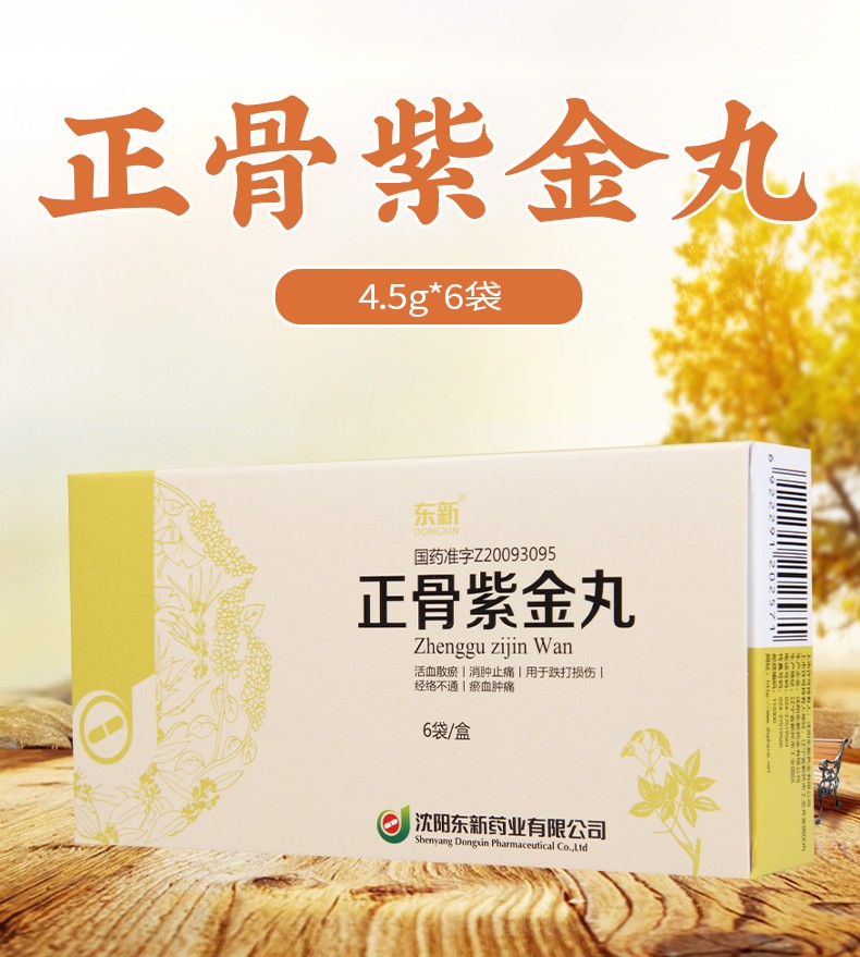 东新 正骨紫金丸(6袋/盒 ) - 惠易购