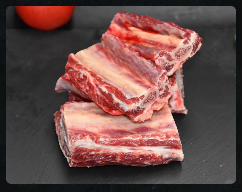 顺丰速运 新鲜牛排骨国产黄牛牛肋条块牛肋排牛肉生鲜 4斤装【图片