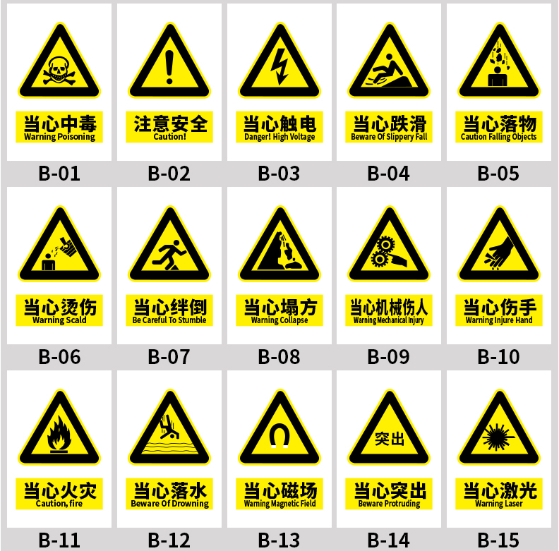 定制安全生产标识牌工地施工车间禁止吸烟警示提示牌仓库重地严禁烟火