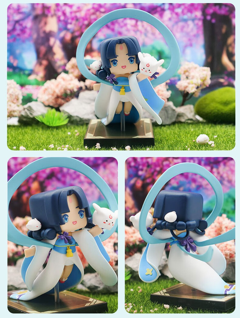 迷你世界手办柳仙儿花语程公仔程锦衣花小楼皮肤卡黯叶小龙模型摆件