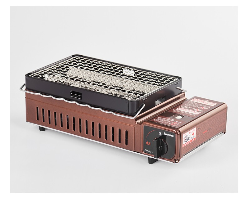 岩谷iwatani烧烤卡式炉串烧炉便携式烤肉炉bbq户外聚餐燃气炉zghrbt1