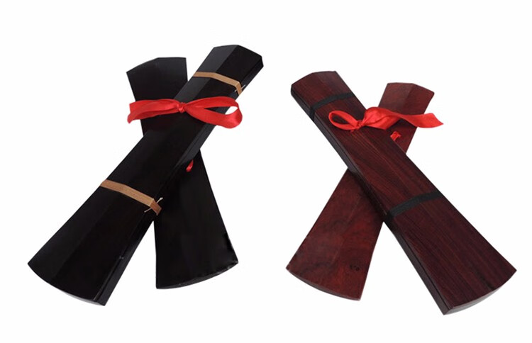 豫剧曲剧秦腔京剧红木黑檀响板越剧鼓板快板云板戏曲手板牙子 黑檀