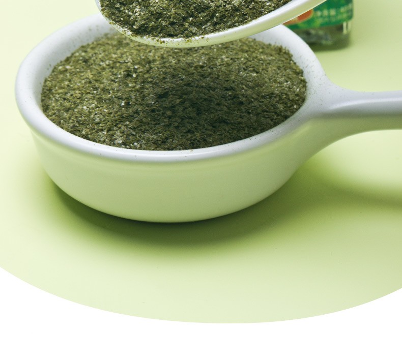 秋田满满宝宝辅食拌饭料补硒添加调味料海苔粉拌饭料海苔碎 一瓶装