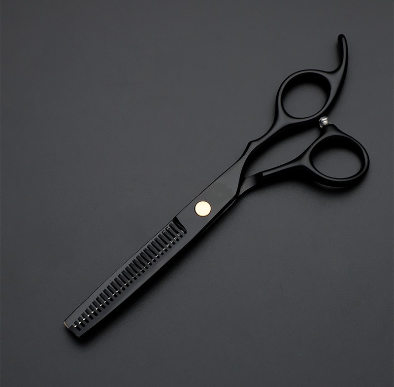 谷崎理发器专业理发剪刀美发剪刀家用成人儿童理发工具套装小黑剪平剪