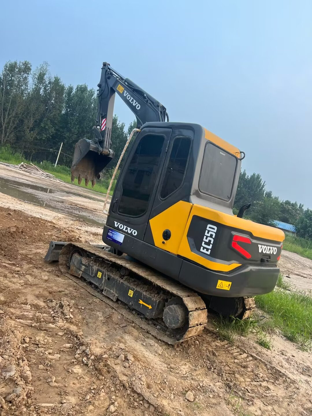 沃尔沃55挖掘机-京东司法拍卖