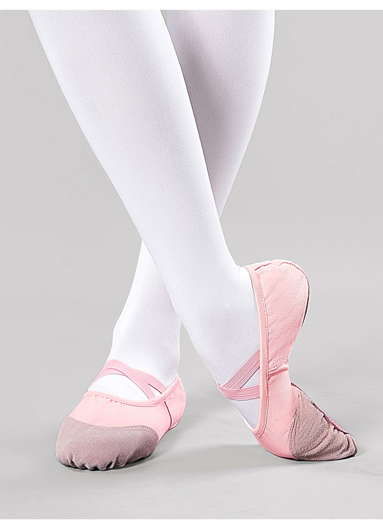 索帕菲(supafe)舞蹈鞋女儿童女童软底民族古典专用猫爪跳舞鞋肉色幼儿