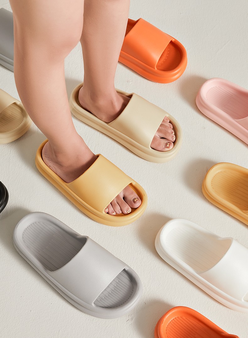 朴西posee踩屎感拖鞋男士夏季居家浴室防滑防臭厚底情侣室内家用凉