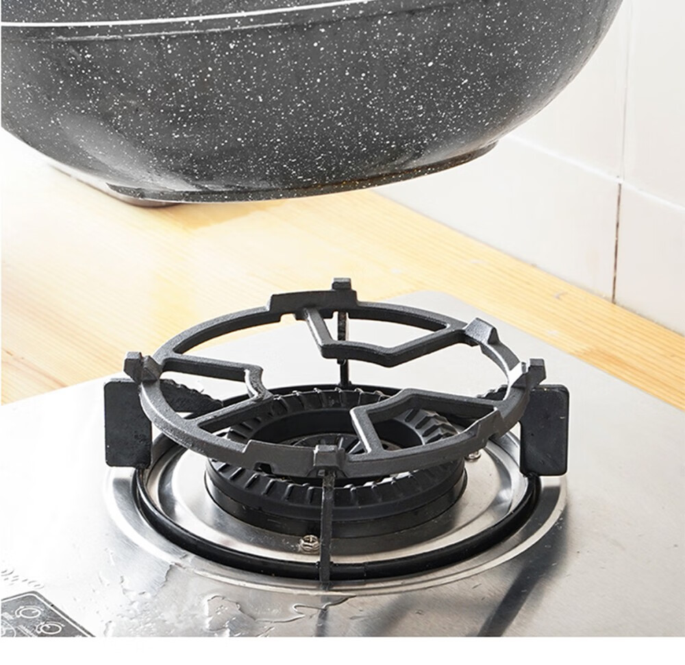 汤锅奶锅防滑架子燃气煤气灶台架托支架配件炉架小锅架四五爪通用单款