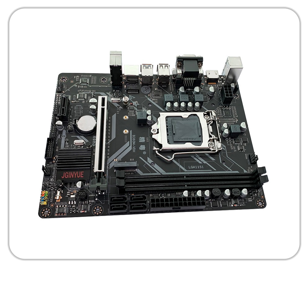 精粤b360主板1151针ddr4内存i3 8100/9100 9400 超h310/b365主板 b250