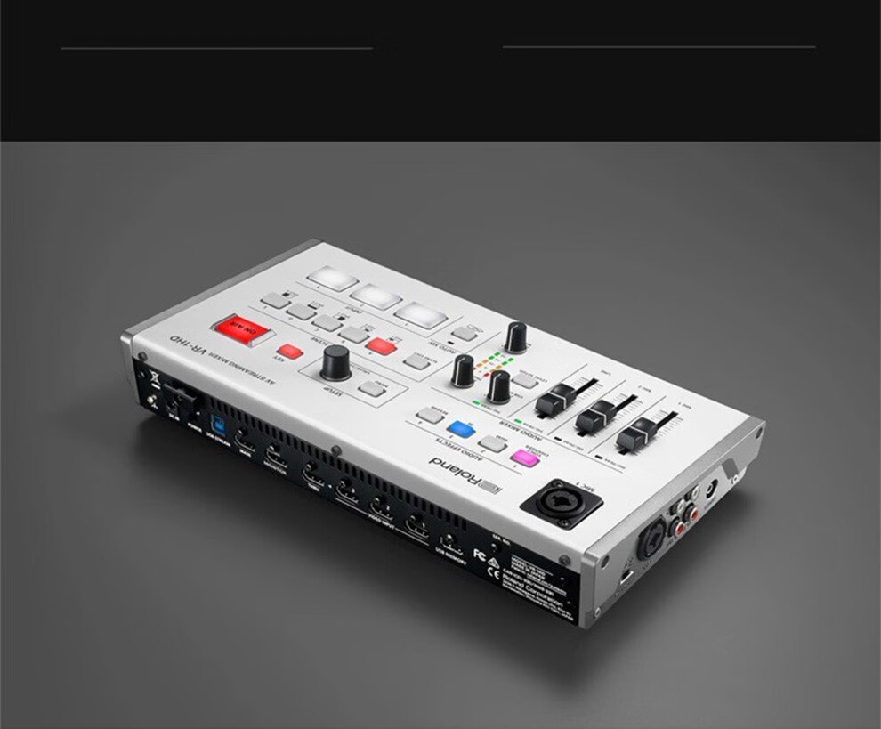 roland罗兰vr1hd罗兰切换台逻兰便携导播台hdmi抖音快手直播切换器v60