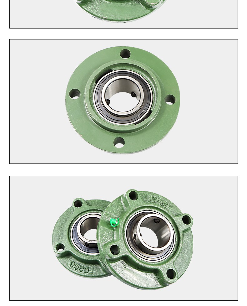 进口explorer 凸台圆形座 带座外球面轴承ucfc305-320易于安装具有