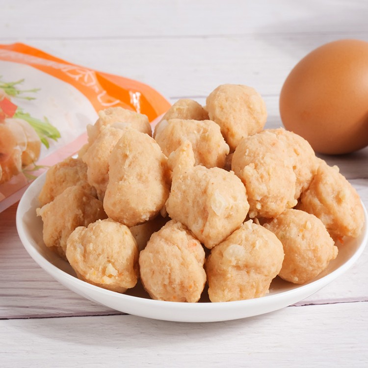 正大鸡肉丸雪莲胡萝卜调理鸡丸东北烧烤肉串火锅健身鸡肉丸子cp食品