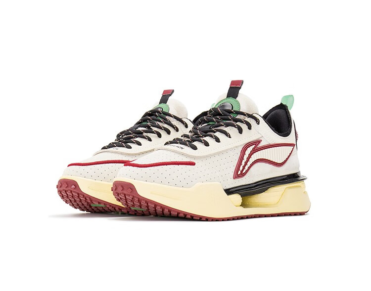 lng中国选手 秋季新款/男女同款 重燃reburn运动鞋 热带橙(男) 41