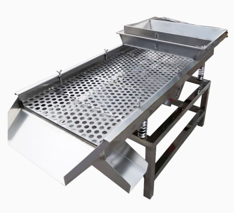 小型不锈钢筛选机振动筛电动筛直线筛分选震动筛碎米筛塑料颗粒筛