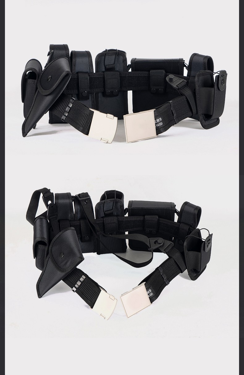 蚁行客保安战术腰带八件套外腰带多功能户外执勤腰带多功能十件套合金