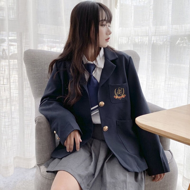 jk制服小西服外套西装上衣学生女装日系水手服班服正统2020新款甜美