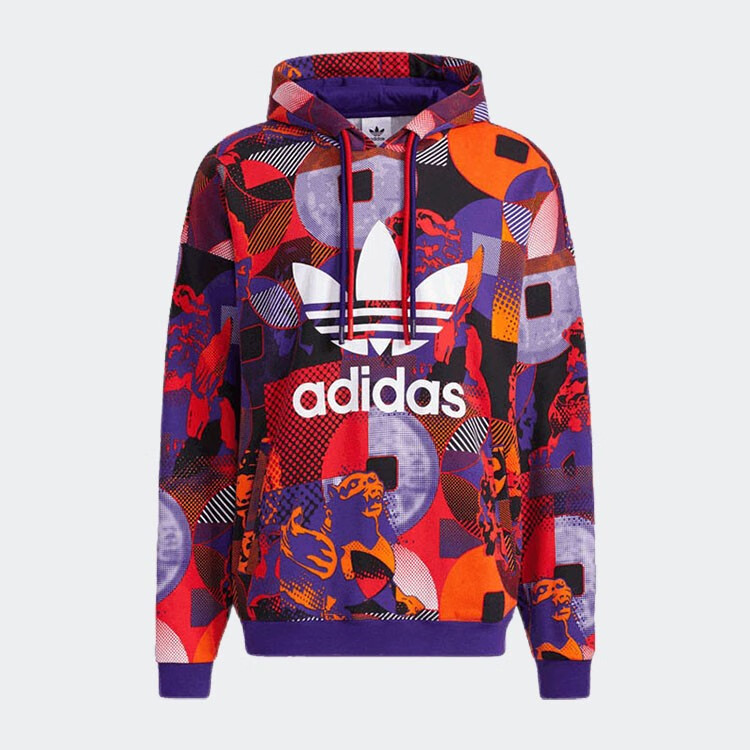 阿迪达斯(adidas) adidas阿迪三叶草男女卫衣cny hoodie牛年限定连帽