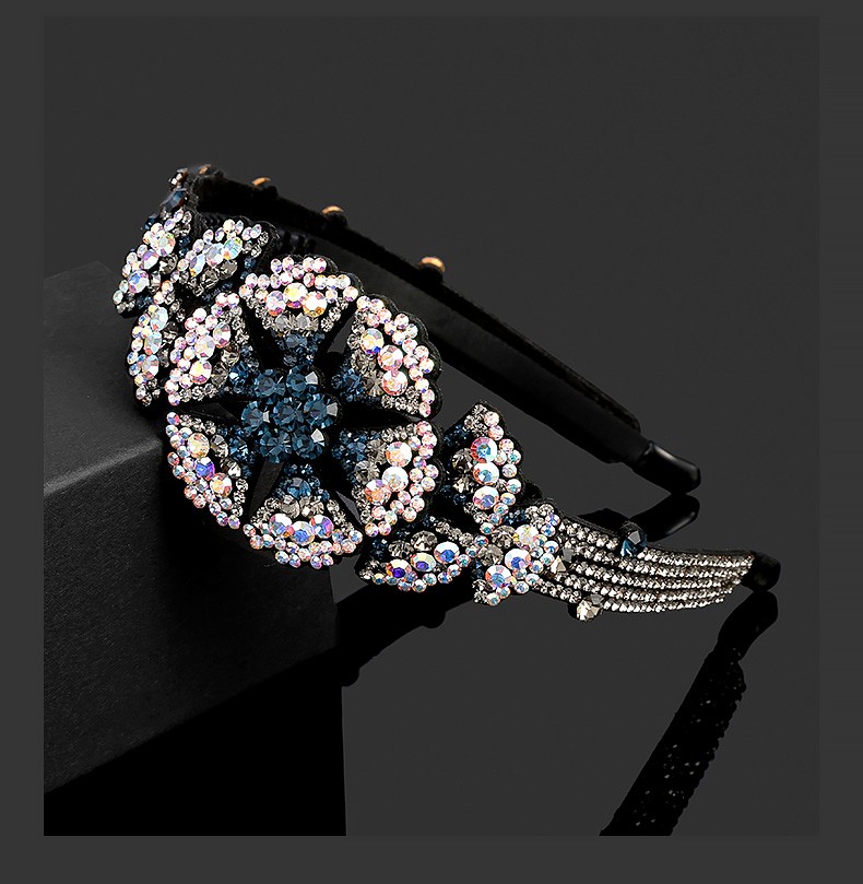 fadiesha法蝶莎时尚品牌发箍冷淡风日韩版水钻头箍气质百搭头饰时尚