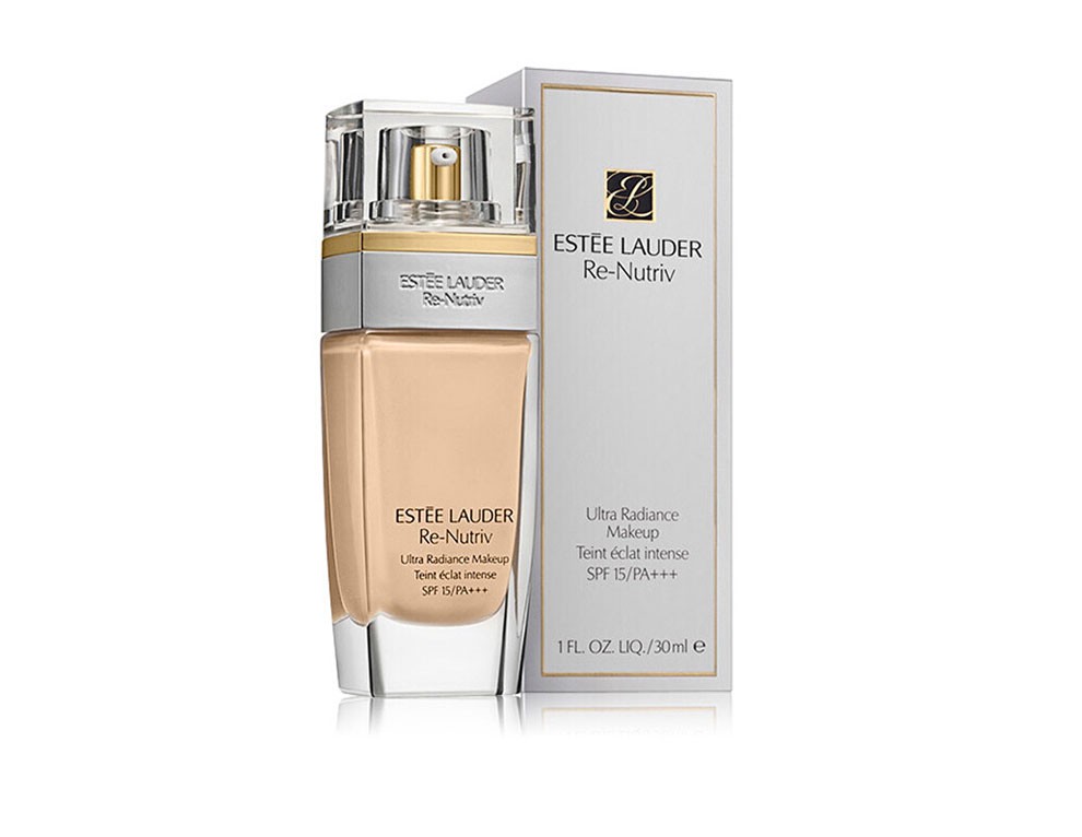 雅诗兰黛esteelauder白金级奢宠臻采粉底液19spf15养肤粉底液光感细腻