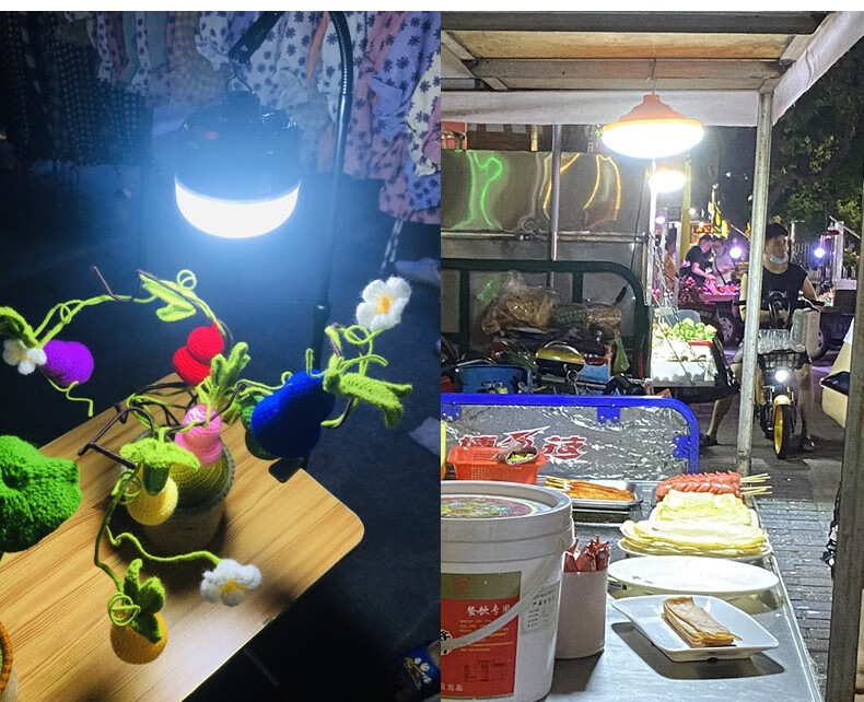 tyui汽车充电式汽车led灯泡阅读灯家用可移动夜市灯摆摊摆地摊照明超