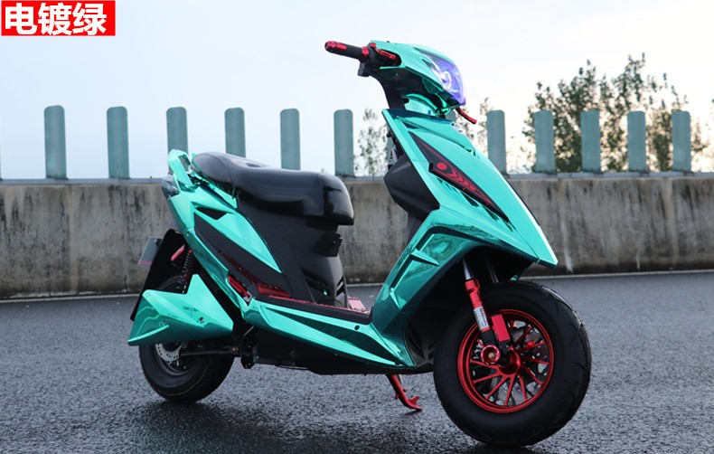 改装鬼火三代战速电动车电摩托车60v72v小龟王电瓶车成人代步车女踏板
