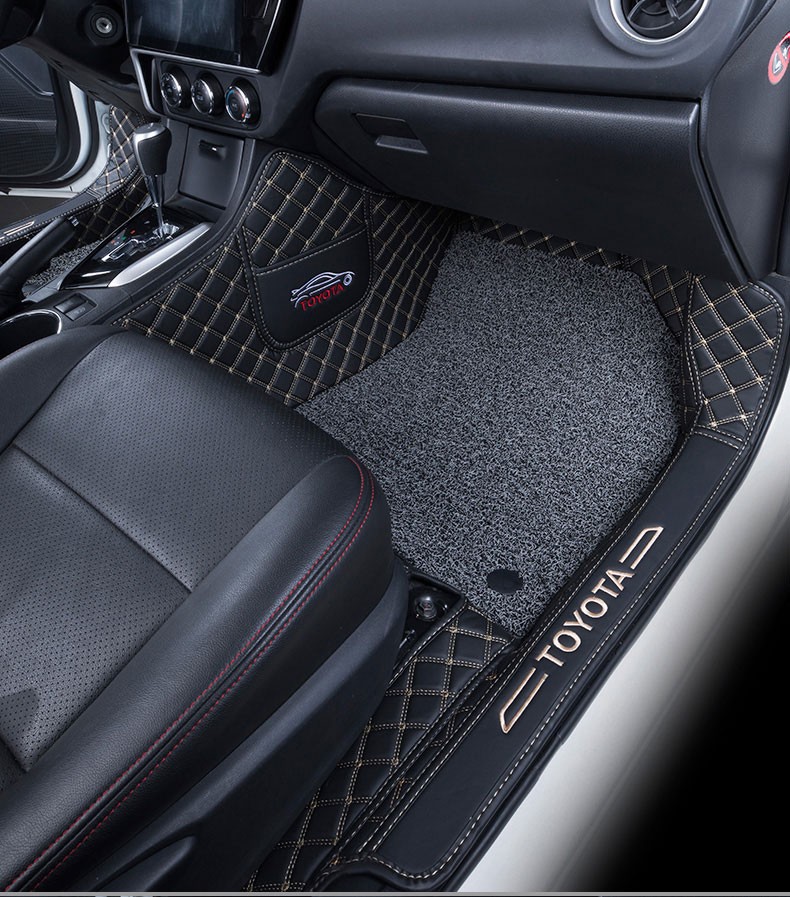 适用于丰田卡罗拉脚垫20142021款卡罗拉全包围脚垫雷凌包门槛汽车脚垫