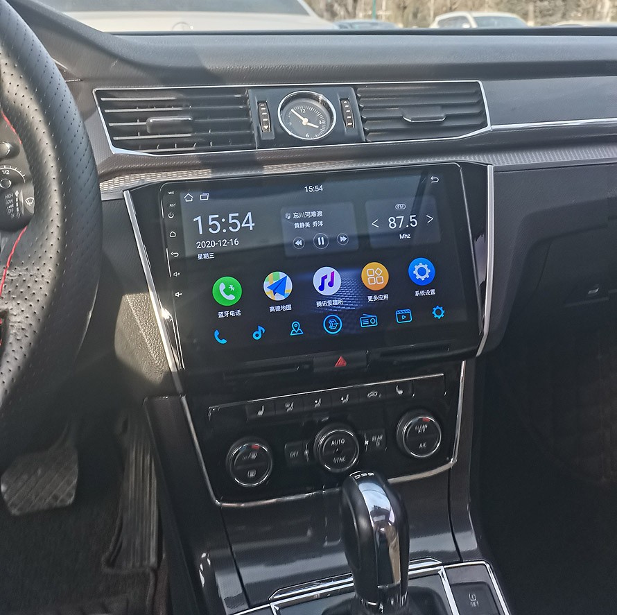 适用于大众16-18款帕萨特导航中控大屏车机安卓智能液晶显示屏倒车