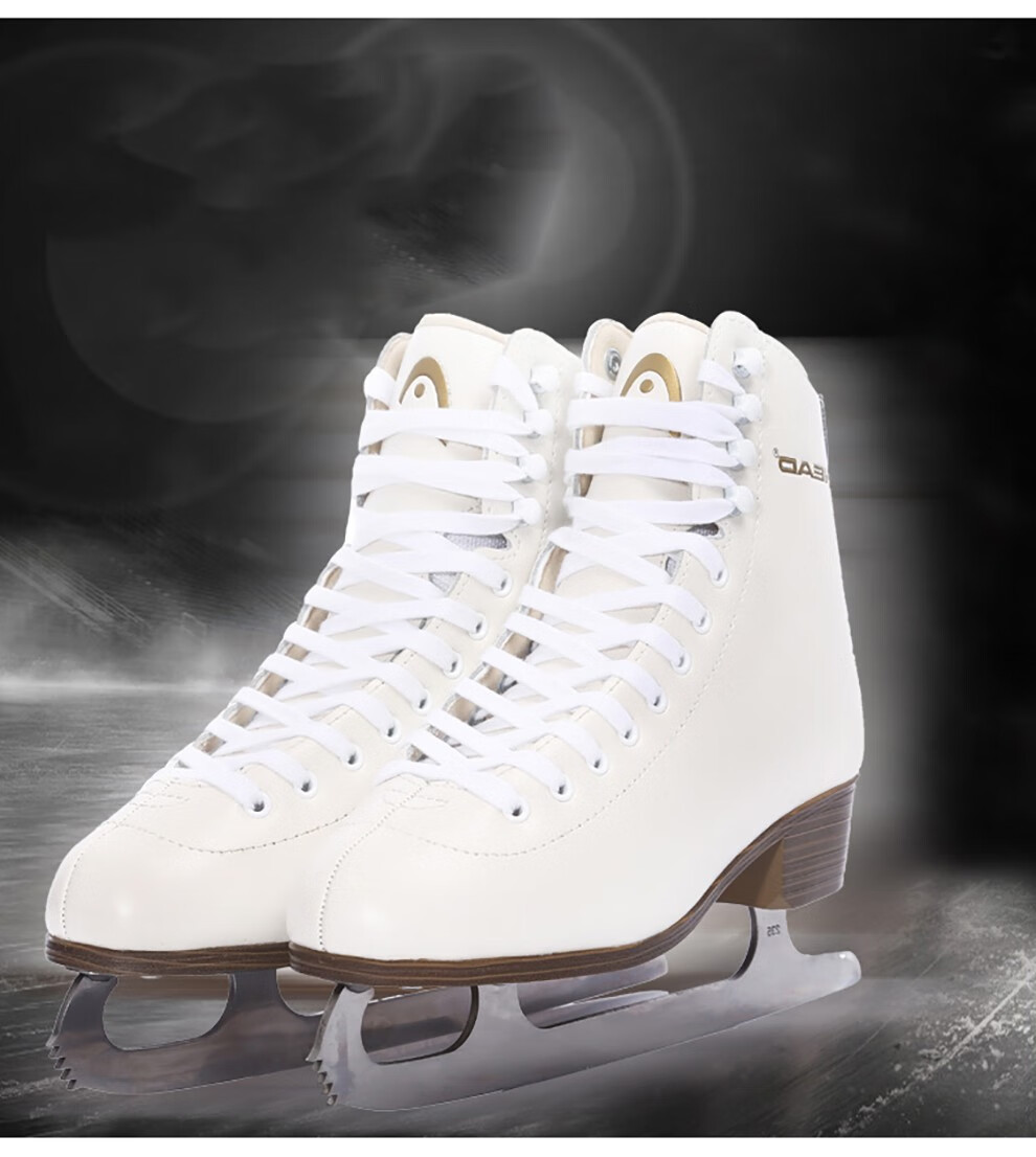 head海德f600花样冰刀鞋初学者儿童花样滑冰鞋成人专业真冰鞋溜冰冰刀