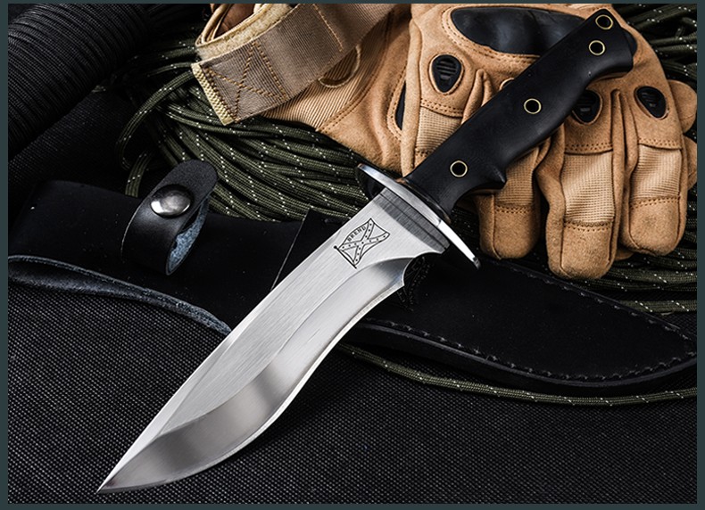 随风作户外刀具登山露营特战军迷用品一体军刀战术野营野炊防身直刀多