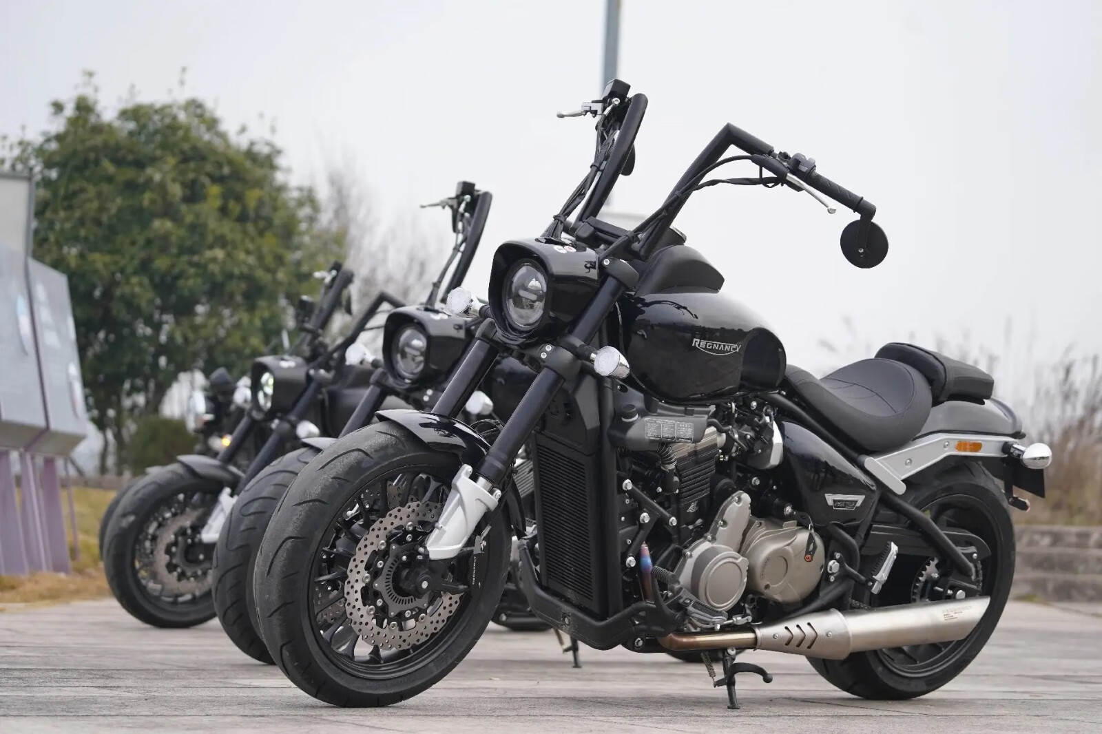 雷卡迪rx3雷克rx7复古摩托车重型巡航机车250cc650cc太子车国四电喷