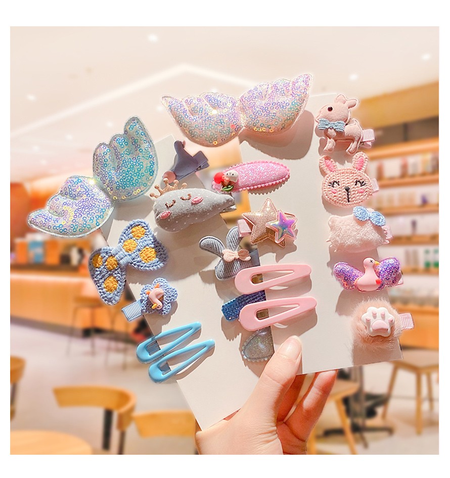 朵菲猫婴儿头饰女宝宝发夹公主不伤发婴幼儿小夹子发饰小孩可爱女童