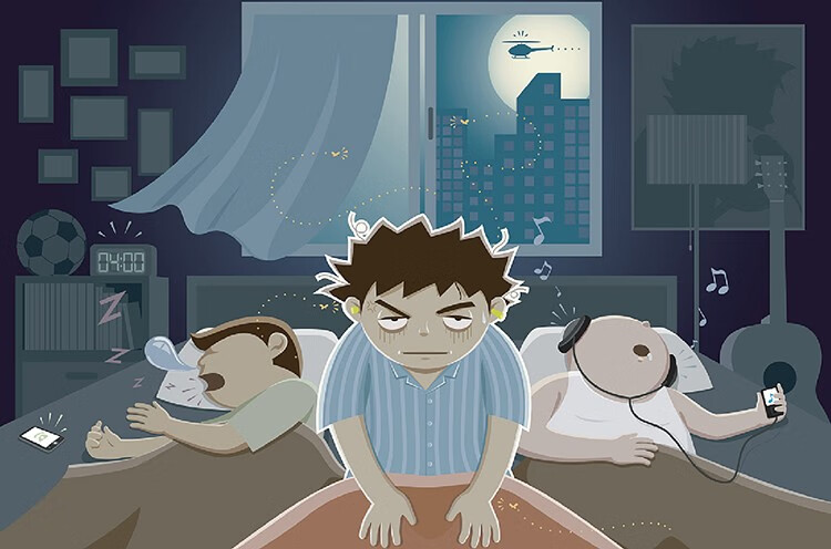 耳塞超级强隔音防噪音睡眠不压耳学生睡觉专用降噪 柠檬10枚 冰丝眼罩