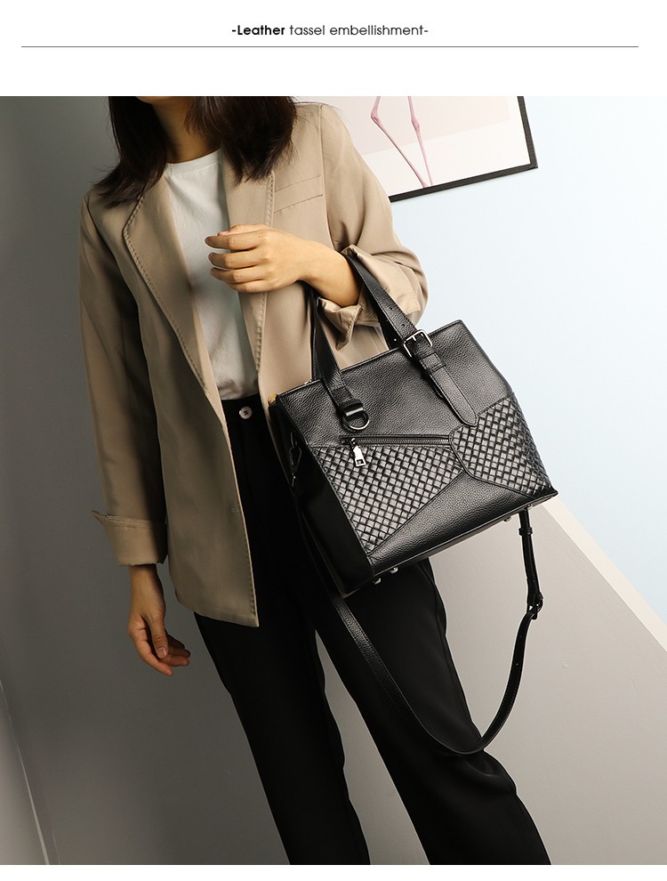 手提包女包今年流行的包包托特包2021新款潮秋冬小众设计大容量真皮