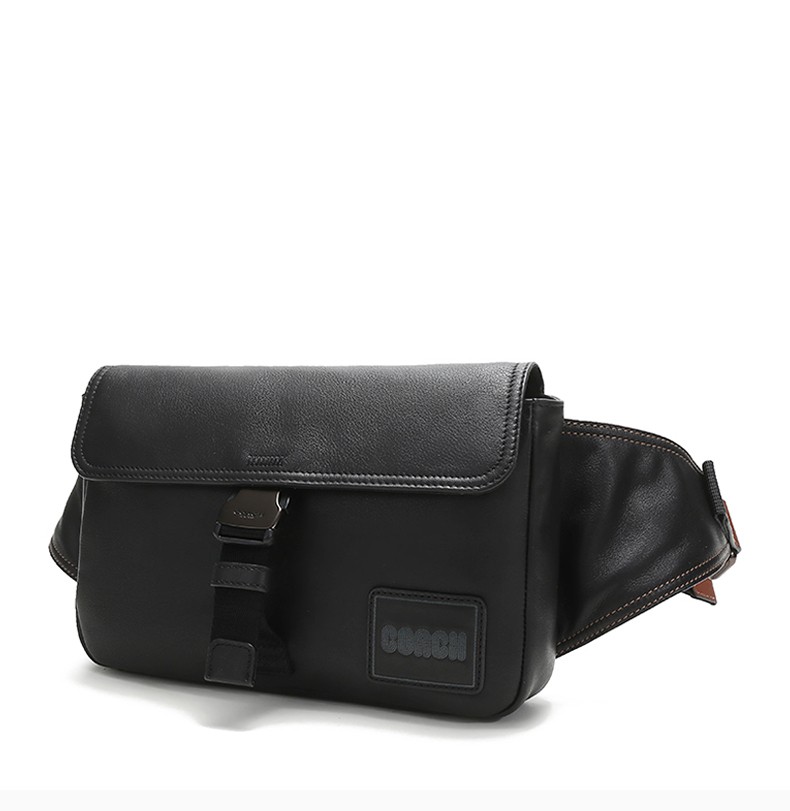 coach蔻驰男士黑色腰包专柜款 88312jiblk 黑色【图片 价格 品牌 报价