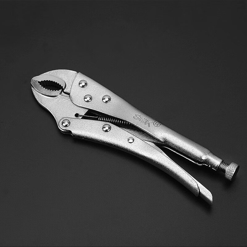 世克多功能大力钳日本10寸嘴圆尖嘴 c型强力手动夹钳固定 工业级大力