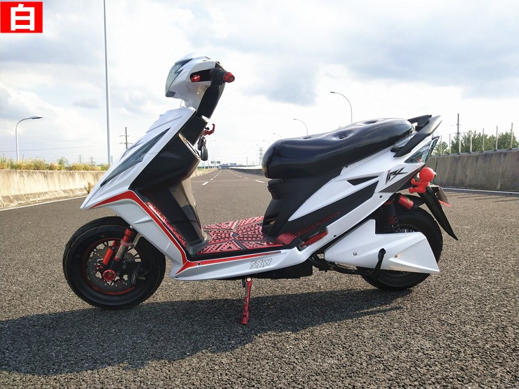 改装鬼火三代战速电动车电摩托车60v72v小龟王电瓶车成人代步车女踏板