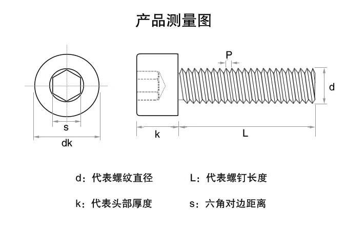 9级高强度杯头内六角螺丝钉螺栓合金钢25*30x35-200丰季 m8*140(1个)