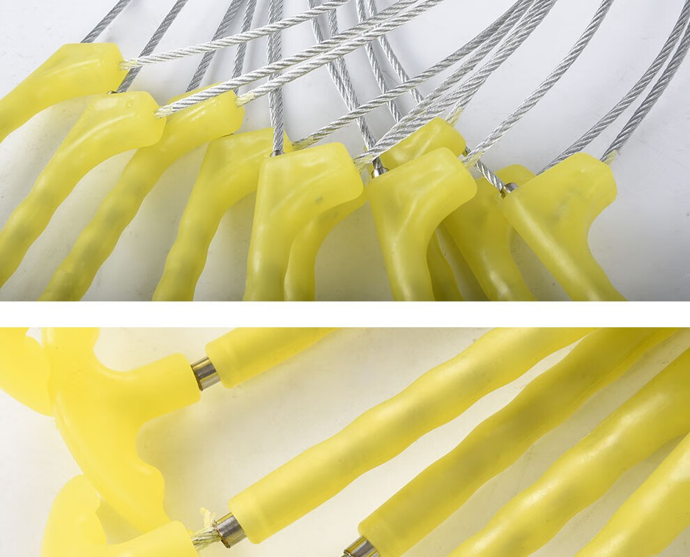 约克york兽用钢丝绳套猪器猪用套子保定器加粗套猪绳单根价优质款塑料