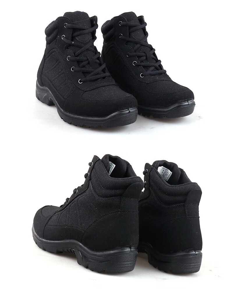3539冬季17轻便防寒保暖鞋劳黑色保棉鞋加绒加厚户外大码工作鞋高帮作
