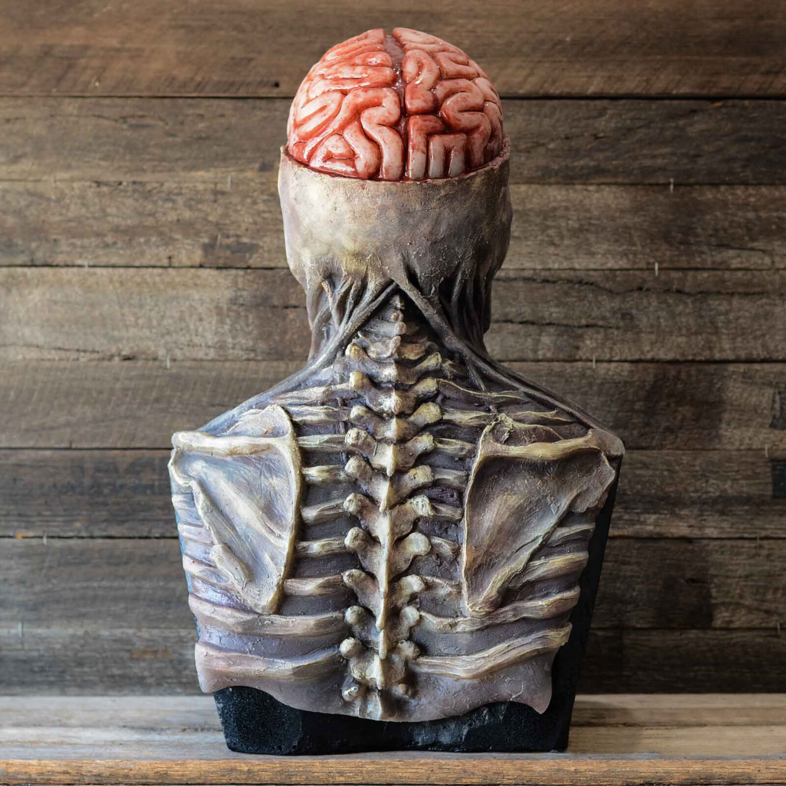 万圣节骷髅头面具生化危机恐怖骷髅面具 独立站恶魔丧尸骨架面具 红色