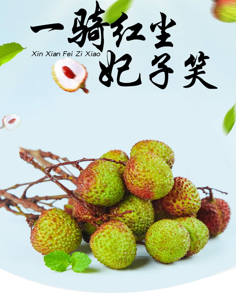 更多参数>>原产地:海南品种:妃子笑包装形式:简装特产品类:陵水荔枝