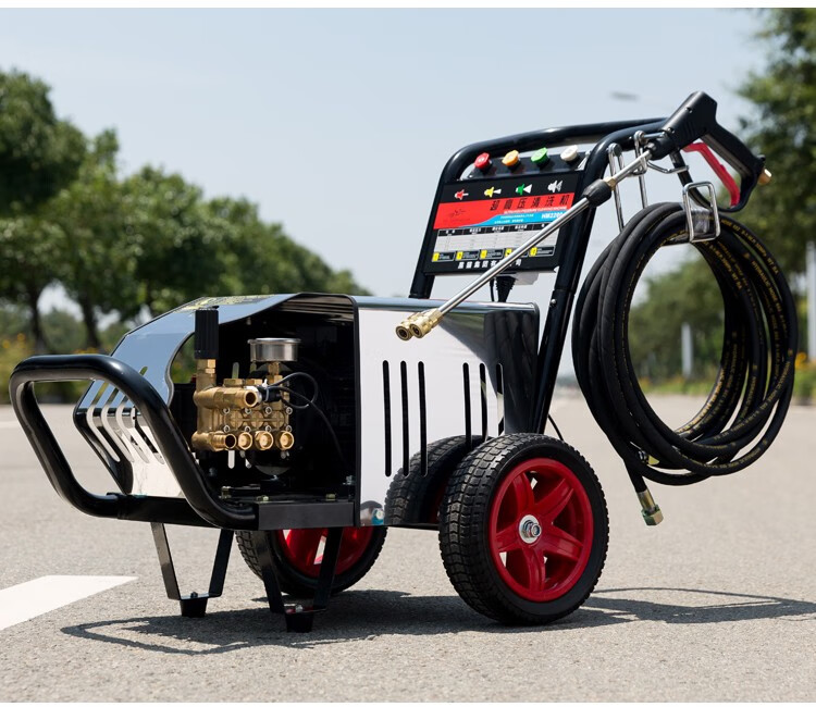 牧斯德高压清洗机黑猫大功率220v380v猪场冲洗车机 消毒后发货 220v