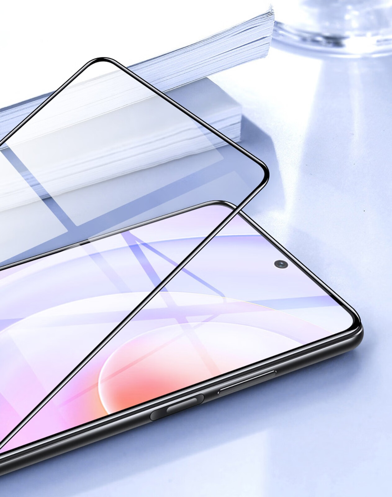 趣兽 华为nzones7pro钢化膜中国移动nzone s7pro 手机膜全屏智选玻璃